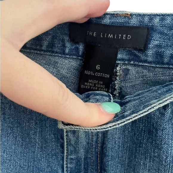 The Limited Denim Midi Skirt Y2K 6 - Picture 2 of 3